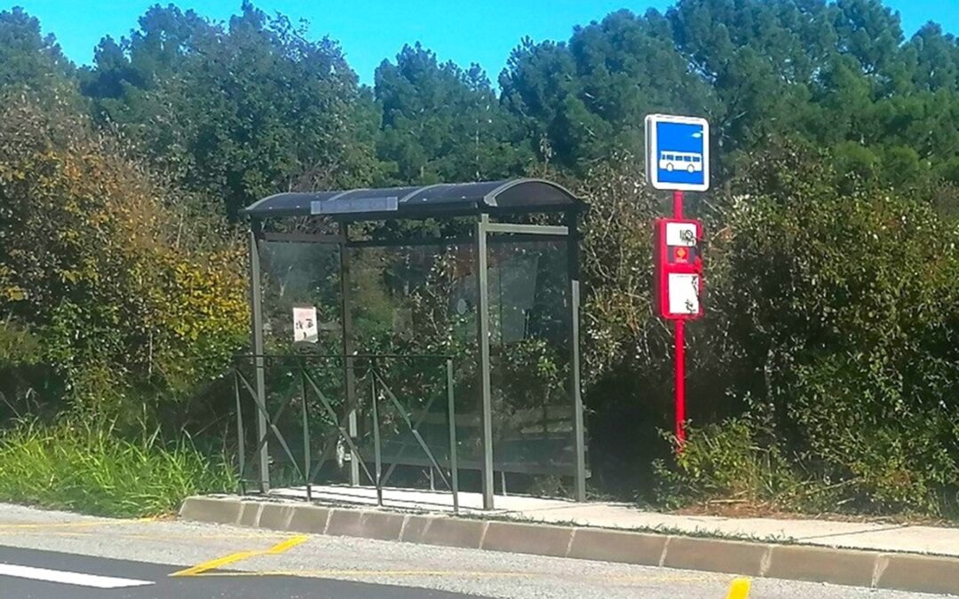 L’abri bus de Villargeil sécurisé