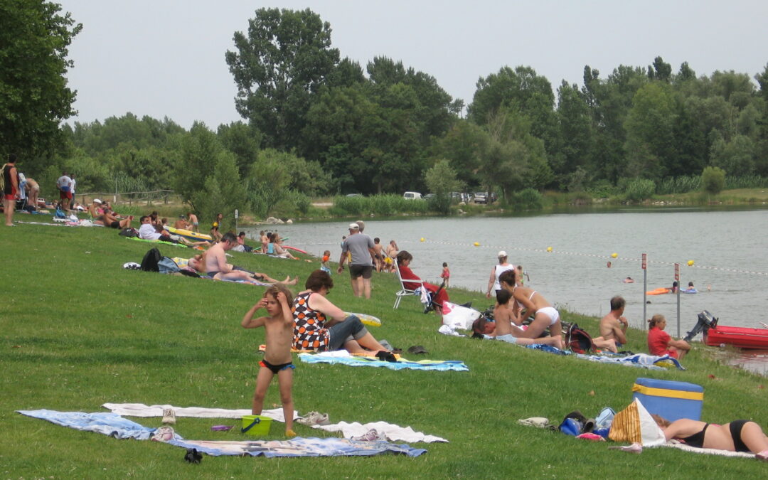 Ouverture du lac de baignade.