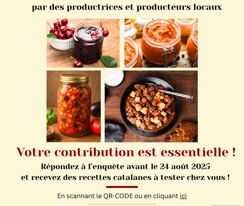 DES PRODUITS LOCAUX DANS VOTRE ASSIETTE ?