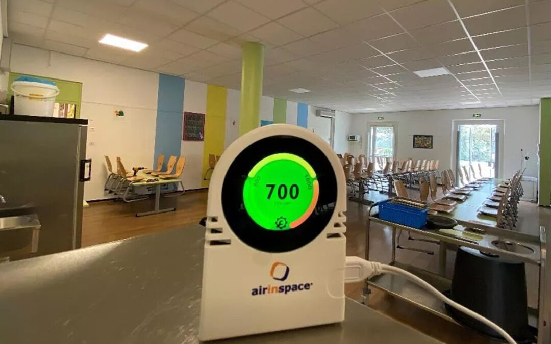 DES CAPTEURS D’AIR À L’ÉCOLE