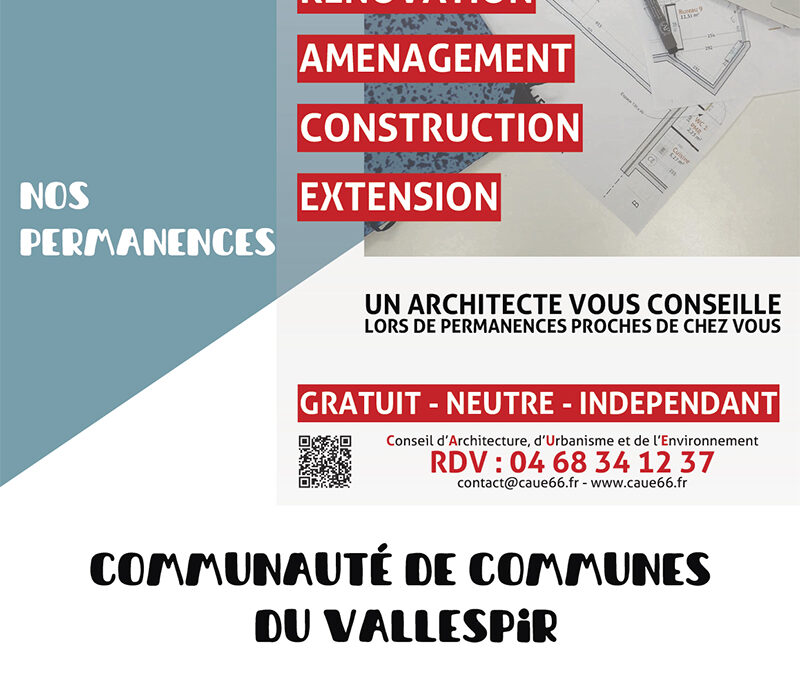 PERMANCE D&rsquo;UN ARCHITECTE DE LA CAUE